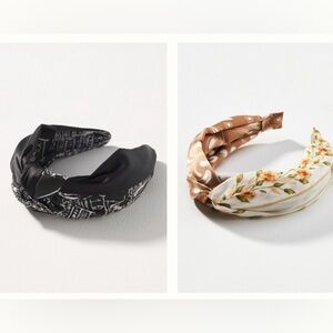 Anthropologie Everly Paris knot headbands